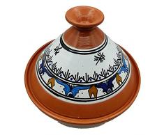 Tajine Pentola Terracotta Piatto Etnico Marocchino Tunisino L 27cm 0907211106
