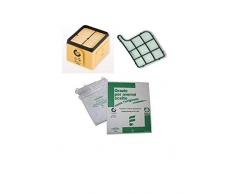 KIT 6 sacchetti, 1 griglia protezione motore e 1 filtro igienico per Vorwerk Folletto mod. 135-136 ORIGINALI !!!!!!