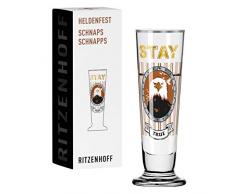 Ritzenhoff Festa degli Eroi #7 Bicchiere da liquore, Vetro, Multicolore