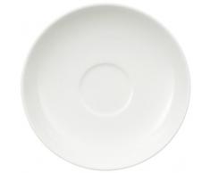 Villeroy & Boch Royal Piattino per Tazzina da caffè, Porcellana Premium Bone, Bianco