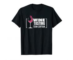 Squadra Degustazione Vini Divertente Regalo Sommelier Bicchiere Maglietta