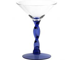 Coppe per gelato, coppe in vetro~SICILIA~ Blu, 24,5 cm, Vetro trasparente(GELATO VERO powered by CRISTALICA)