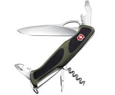 Victorinox RangerGrip 61, Coltello Grande da Tasca Unisex Adulto, Verde/Nero, L