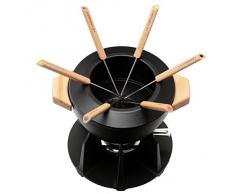 Le Creuset Set Fonduta, Nero Lucido