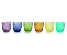 TRICOT BICCHIERE LIQUORE ARLECCHINO CL SCATOLA PZ.6 IVV