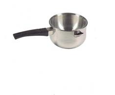 Casa Collection Casseruola Bagnomaria Ø 16 cm in Acciaio Inox 18/10 Adatta ad Induzione qualità Media