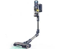 VICSONIC Aspirapolvere Senza Fili, 520W 33KPa Scopa Elettrica Senza Fili Potente, 8-in-1 Scopa Senza Fili 65 Minuti di Autonomia, Smart Touch Display, 180° Pieghevole, 4 Livelli di Potenza (Blu)