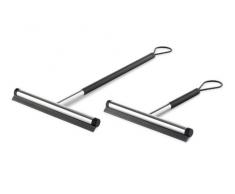 ZACK Jaz - Lavavetri in Acciaio Inox per Bagno e Doccia, Manico Corto