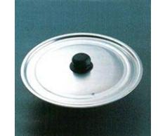 Coperchio per Pentole Padelle e Caldaia in Alluminio con Pomello 38 cm