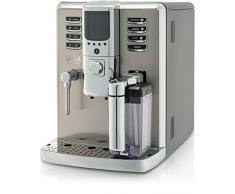 Gaggia Accademia Macchina da Caffè Automatica, per Espresso e Bevande a Base di Latte, Caffè in Grani o Macinato, RI9702/012, Silver, 1500W, 100% Made in Italy