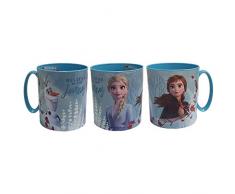 Tazza Per Bambini - Sicuro In Microonde - 350 ml |Frozen 2 Blue Forest