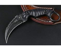 FARDEER Coltello da Caccia X45S di Alta qualità per Esterni