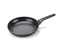 Moneta Recy Padella 20 cm, Net Induction, Nero, Corpo Alluminio 100% Riciclato