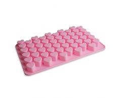 BlueFox Silicone stampo in silicone cuore pralina, cubetto di ghiaccio Silicone cuore cuore cubetto di ghiaccio in silicone Cubo di ghiaccio Stampo di cioccolato Dolci decorazione stampi stampi caramella decorazione di cioccolato