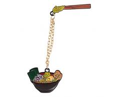 Delicious Egg Ramen Smalto Spilla Bacchette Tagliatelle Giapponese Ciotola Link Pin Divertente Bambini Cartoon Zaino Gioielli Regalo