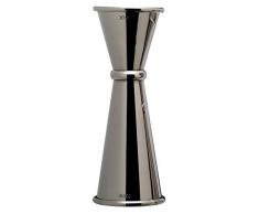 Piazza - Misurino Cocktail in Acciaio Inox, Dosatore Professionale per Attrezzatura Bar, Jigger Japan Style Barman | Capacità 30/60ml