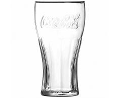 Lauries Pub and Bar Accessories Coca Cola Contour Bicchieri 567 g / Retro Coke Highball Bicchieri