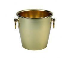 Pentole Agnelli FAMA80OR Linea Buffet Lusso Champagne Secchiello, Oro