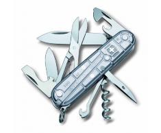 Victorinox Climber, Coltello da Tasca Medio Unisex Adulto, Silvertech, M