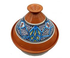 Tajine Pentola Terracotta Piatto Etnico Marocchino Tunisino L 27cm 0907211102