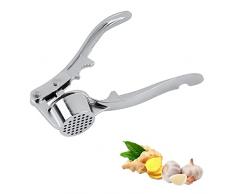 Spremiaglio in acciaio inossidabile, Schiaccia Aglio Spremiaglio Professionnel, Pressa Aglio Antiruggine per Tagliare e triturare Aglio, lavabile in lavastoviglie, facile da pulire