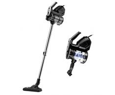 Di4 Aspirovac CA600, Scopa Elettrica Aspirapolvere Senza Sacco, Cavo 6 m, Filtro HEPA, 600 W, Accessori Inclusi