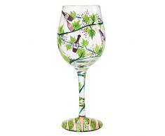 Enesco GLS11-5585P Degustazione di Vino - Bicchiere da Vino Standard
