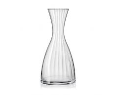 Caraffa da vino Mirage | Decanter in cristallo | Ideale anche per cocktail, pom, succo e acqua – 1200 ml