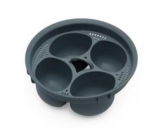 CucinaOra steamEGGS - Inserto per Cuoci Uova Bimby con 4 Uova - Accessori Bimby TM6 - Accessori Bimby TM5 - Bimby Accessori TM31