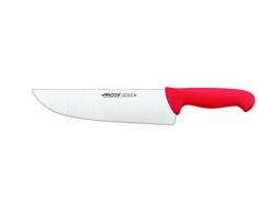 Arcos Serie 2900, Coltello Scannare Coltello Macellaio Coltello bistecca, Lama Acciaio Inossidabile NITRUM 250 mm, Manico Polipropilene, Colore Rosso