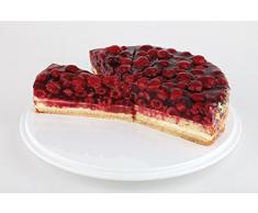 APS gf153 in melamina piatto per torta, Bianco Puro