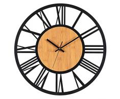 VIVILINEN Orologio Da Parete Grande Da 40 Cm Orologio Da Parete Rotondo Moderno, Senza Ticchettio Per La Cucina Di Casa, LUfficio, La Camera Da Letto