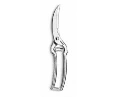 AUSONIA Trinciapolli gazzella Inox Utensili da Cucina, Acciaio Inossidabile, Grigio