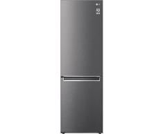LG GBP61DSPGN Frigorifero Combinato Total No Frost con Congelatore, 341 L, 35 dB(A) re 1 pW, Compressore Smart Inverter, Fresh Converter, Smart Diagnosis - Frigo con Freezer e Display LED Interno