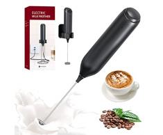 BestYiJo Frullino Montalatte Elettrico, Montalatte per Bevande Portatili con Staffe, USB Può Essere Caricato, Schiumatore Latte Elettrico per Latte, Tè Al Latte, Matcha, Caffè, Frullato