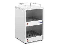 Royal Catering Scaldatazze per 72 Tazze RC-CW001 (55 °C, 140 W, 2 ripiani)