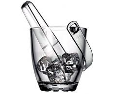 Ricezione 1611174 Highland-Secchiello per Il Ghiaccio con Vetro Trasparente, 15 x 13,5 x 15,5 cm