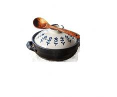 Pentola per zuppa Casseruola di riso stufato per una persona Casseruola di spaghetti di riso in ceramica Casseruola piccola Casseruola piccola Casseruola