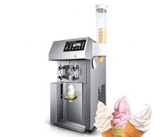 Gelatiera da Banco, Gelatiera Commerciale Soft Serve, Gelatiera in Acciaio Inox per Yogurt Freddo E Sorbetto, Grande capacità