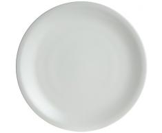 Alessi AGV29/1 all-Time Piatto Piano in Bone China, Set da 4