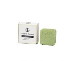 Detergente Viso Purificante & Esfoliante Sapone Solido Corpo Viso Mani Energizzante con Estratto di Cetriolo, 100% Artigianale Biologico Italiano Naturale Vegano Ecologico