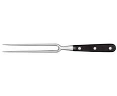 Sanelli Ambrogio Chef Forchettone Forgiato, 30 cm, Acciaio Inox, Grigio