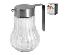 Dosamiele in vetro e acciaio inox