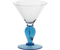 Coppe per gelato, coppe in vetro~FLORENZ~ Blu marino, 14,5 cm, Vetro trasparente(GELATO VERO powered by CRISTALICA)