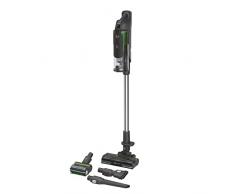 Hoover HF9 Aspirapolvere Senza Filo con Anti-Twist ™, 350W, Autonomia 60 min, Doppia Batteria, Spazzola Antigroviglio, Display Led, Verde/Grigio, Garanzia 5 Anni