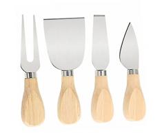 Yardwe 1 Set / 4 Pezzi Coltello Formaggio In Acciaio Inossidabile Mozzarella Pane Formaggio Affettatrice Pane Macchina Utensili Cucina Taglierina Formaggio Filo Metallo Burro