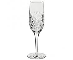 Flute da champagne, bicchiere champagne, bicchiere cristallo "Schleuderstern", 200ml, trasparente, cristallo, stile moderne (GERMAN CRYSTAL powered by CRISTALICA)