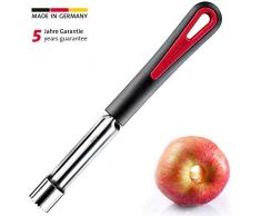 Westmark Leva-torsolo, Lunghezza: 21 cm, Acciaio inox/Plastica, Gallant, Nero/Rosso, 291822E1