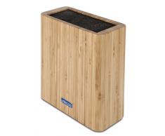 Arcos Blocks - Ceppo Portacoltelli Universale fino a 25 cm - Fatto di Bamboo 280 x 215 x 90 mm (11.02 x 8.46 x 3.54 inches) - Colore Marrone