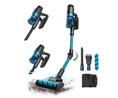 Cecotec Scopa Aspirapolvere Senza Fili 3 in 1 Conga Rockstar 350 Longlife Flex. 215 W, 12 kPa, 60 minuti di autonomia, spazzola Jalisco, serbatoio da 500 ml, ciclone parallelo, tubo flessibile